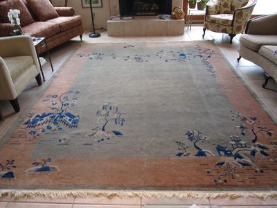 Full carpet: size is 142" x 107"